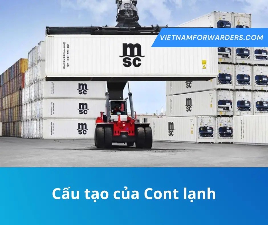 Cấu tạo của Cont lạnh: Những điều bạn cần biết